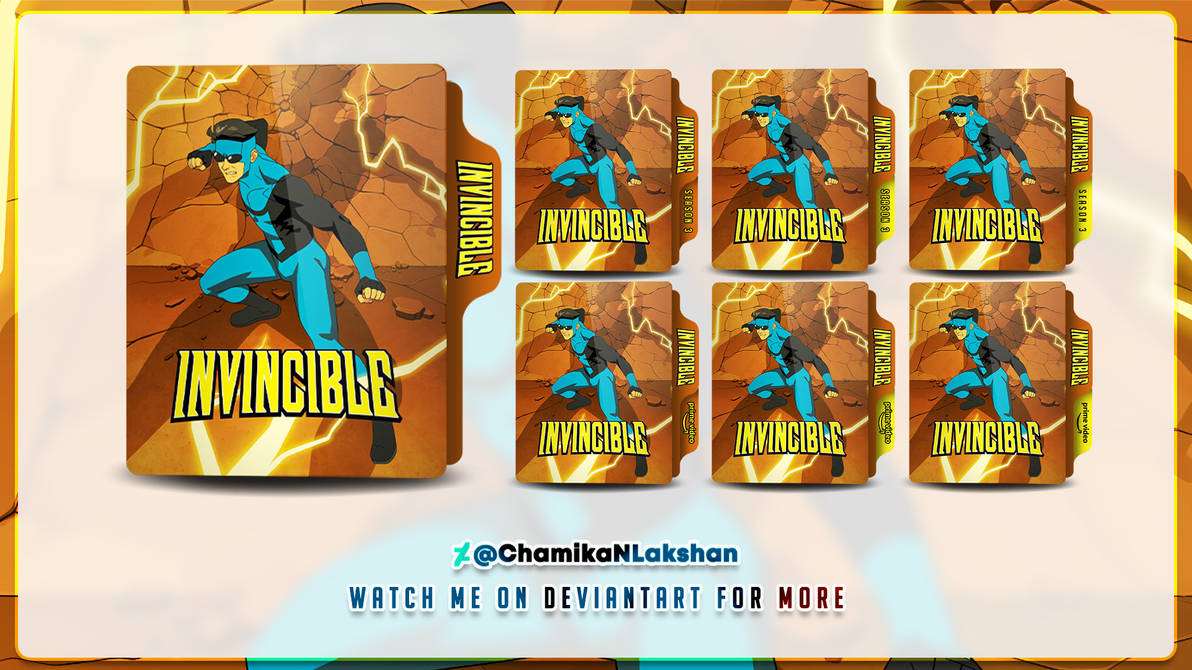 Invincible: S03_V2 (2025) Folder Icons by ChamikaNLakshan on DeviantArt