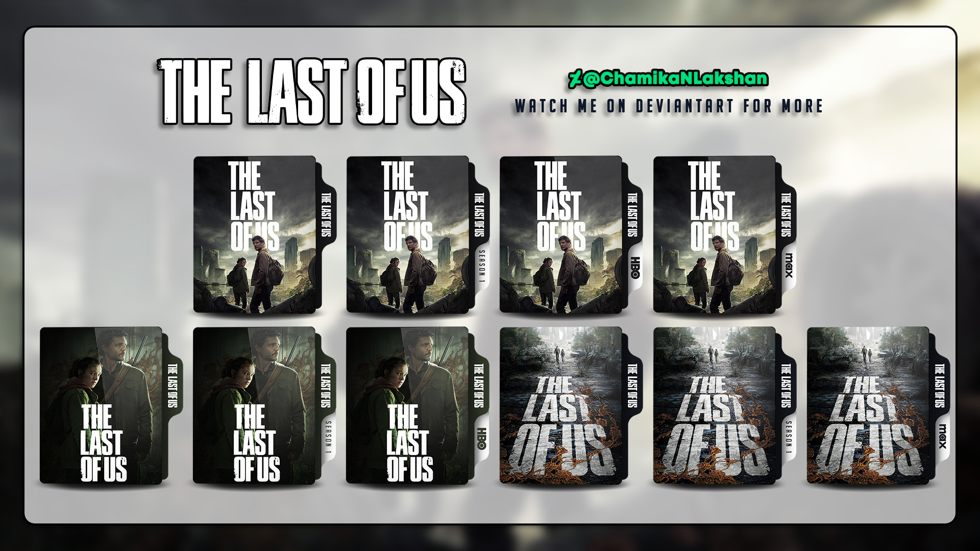 The Last of Us S01 Folder Icons by ChamikaNLakshan on DeviantArt