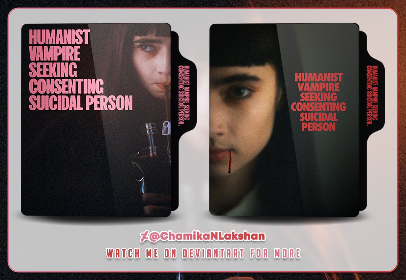 Humanist Vampire Seeking Consentin... Folder Icons by ChamikaNLakshan ...