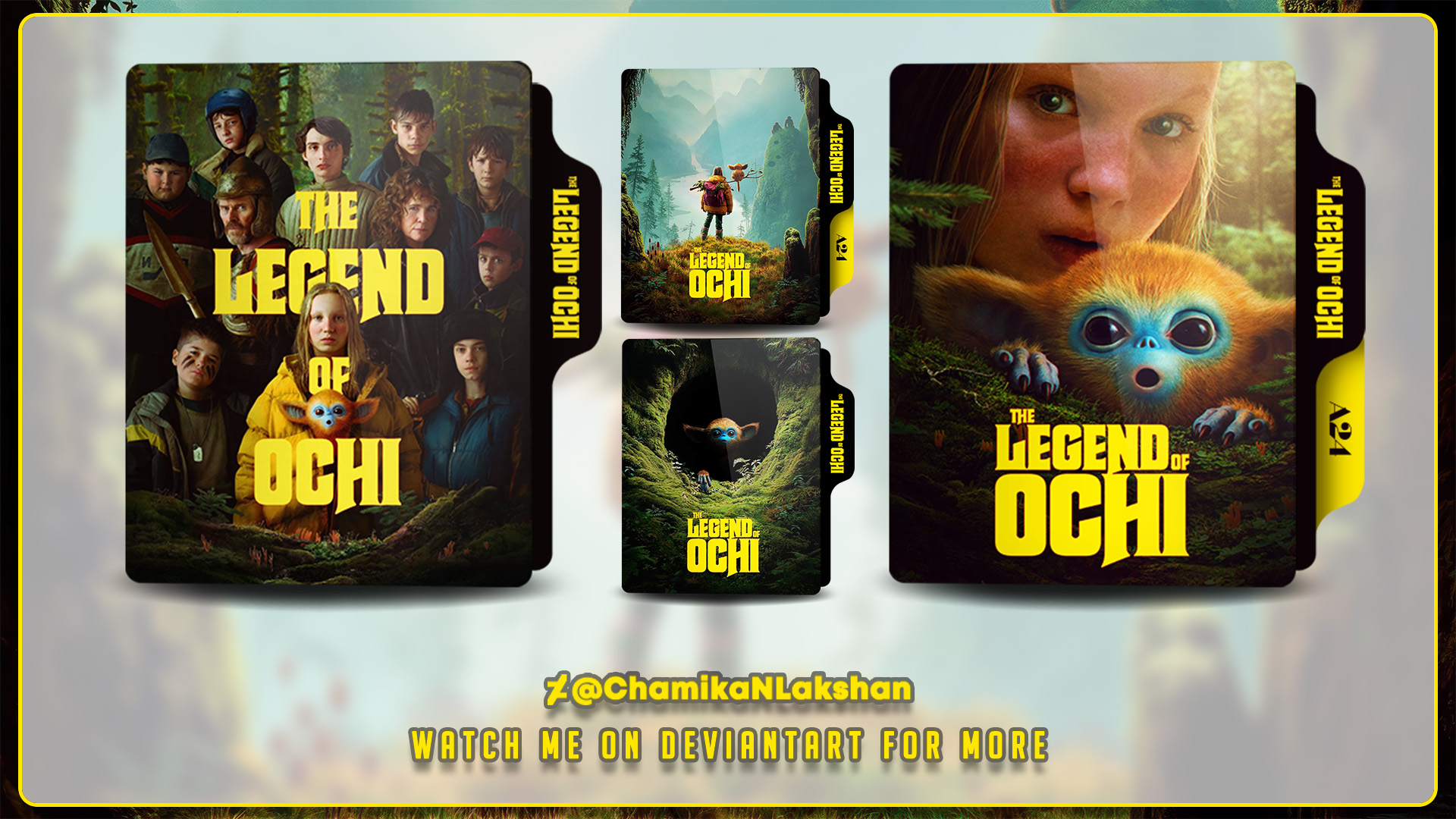 The Legend of Ochi (2025) Folder Icons by ChamikaNLakshan on DeviantArt