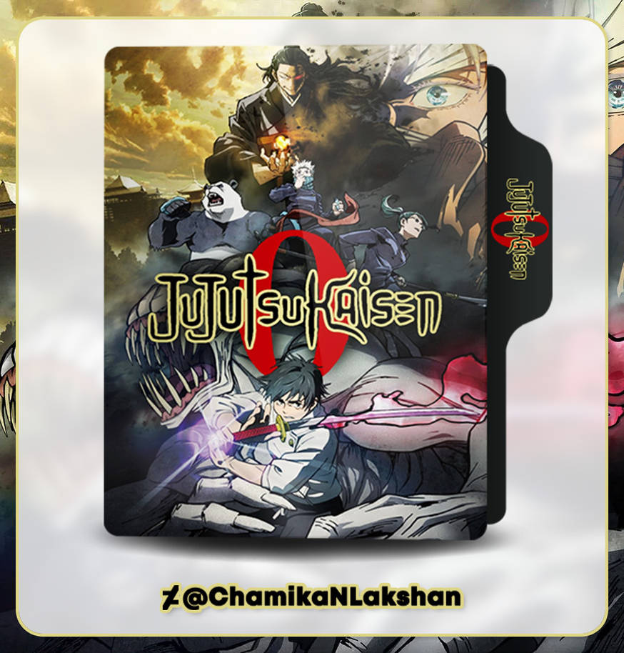 Jujutsu Kaisen 0 (2021) Folder Icon by ChamikaNLakshan on DeviantArt