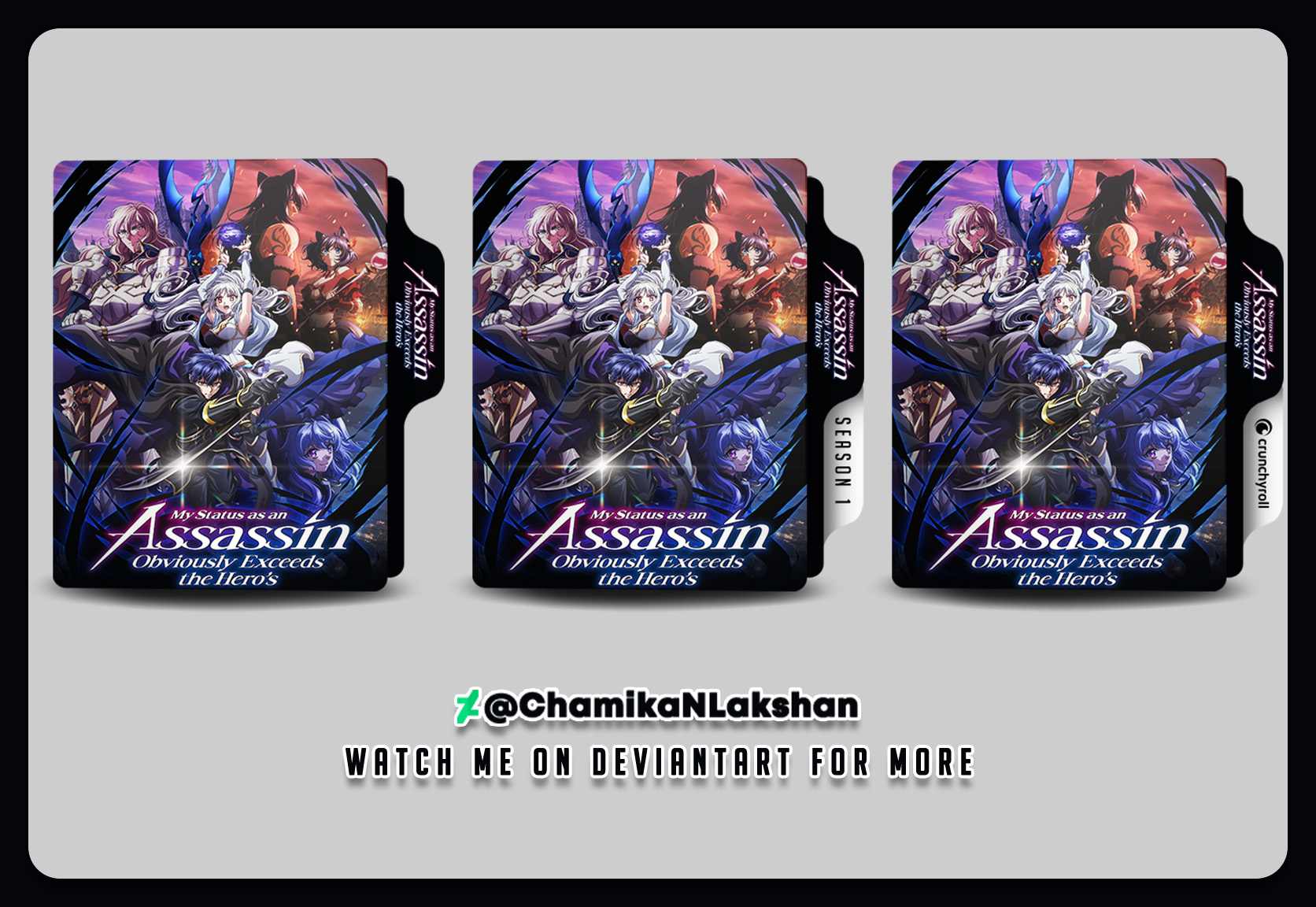 My Status as an Assassin Obviously Exceeds ... S01 by ChamikaNLakshan ...