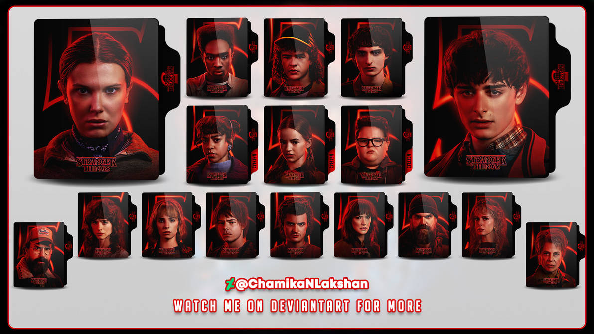 Stranger Things S05 (2025) Folder Icons V5 Part 02 by ChamikaNLakshan ...