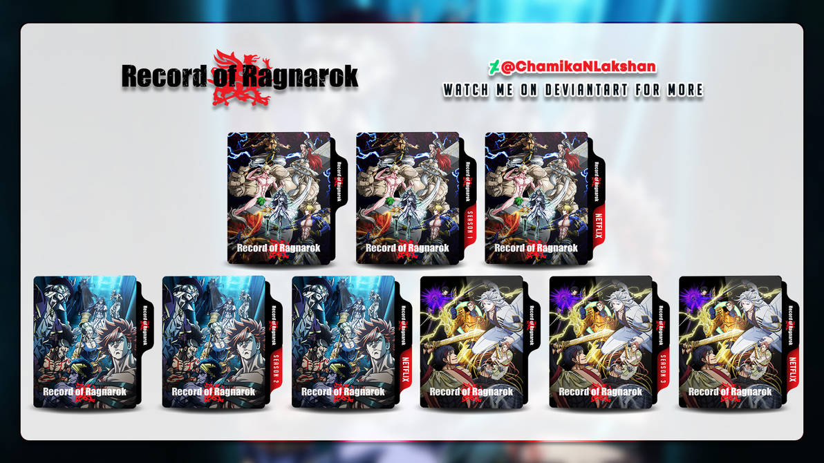 Record of Ragnarok S01 Folder Icons V2 by ChamikaNLakshan on DeviantArt