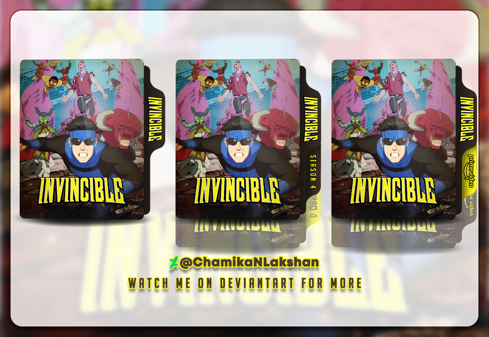 Invincible S04_V3 Folder Icons by ChamikaNLakshan on DeviantArt