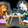 Vanilla, Silver, and Blaze, Pony form