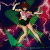 Sailor Jupiter in front of her planetary symbol
