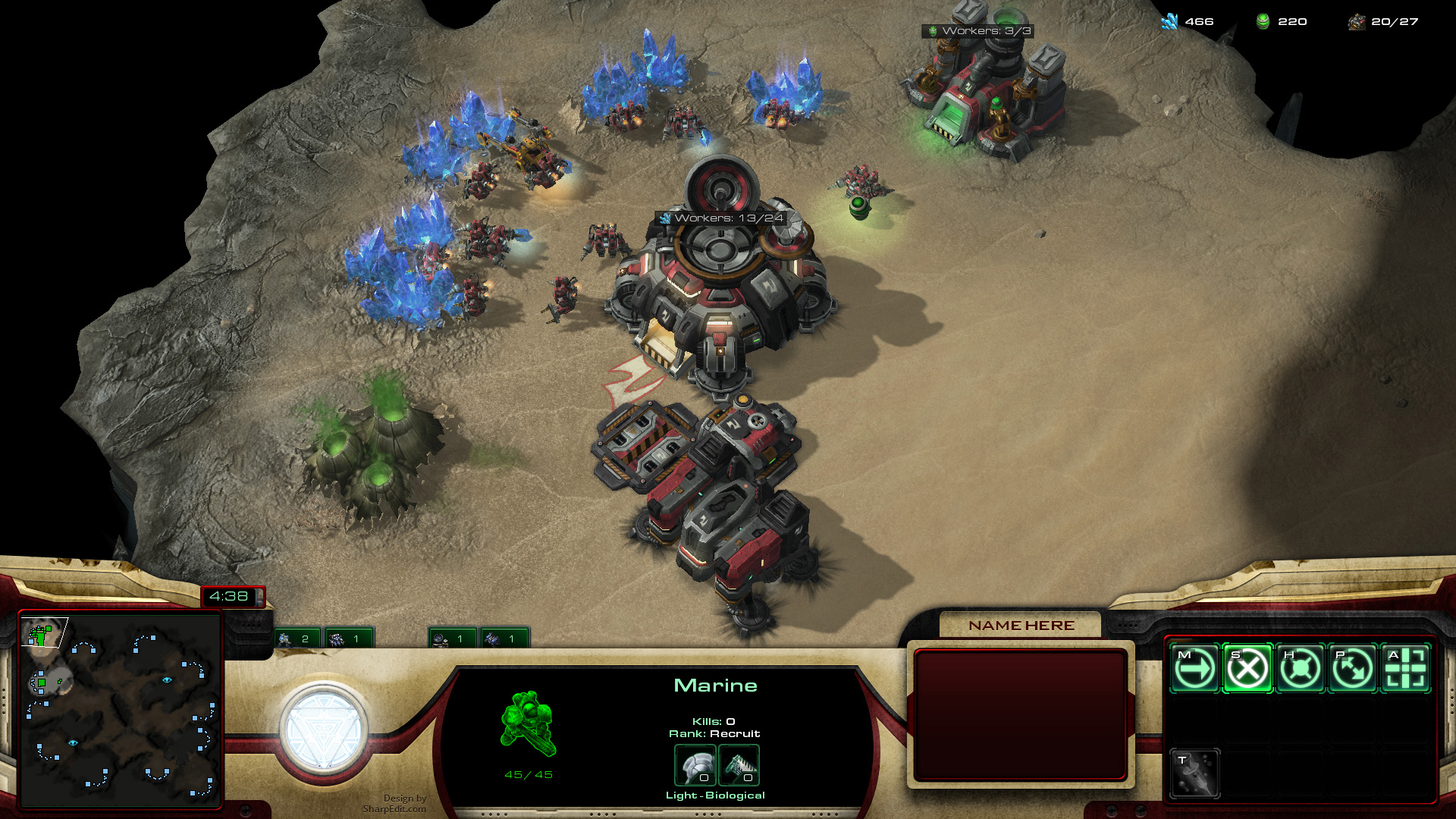 StarCraft II: Terran 2013 Overlay