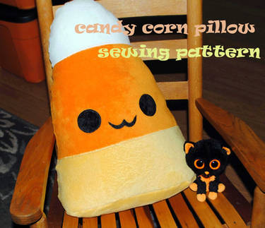 Candy Corn Pillow