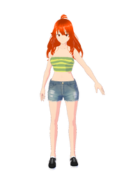 Amou Kanade Casual Outfit