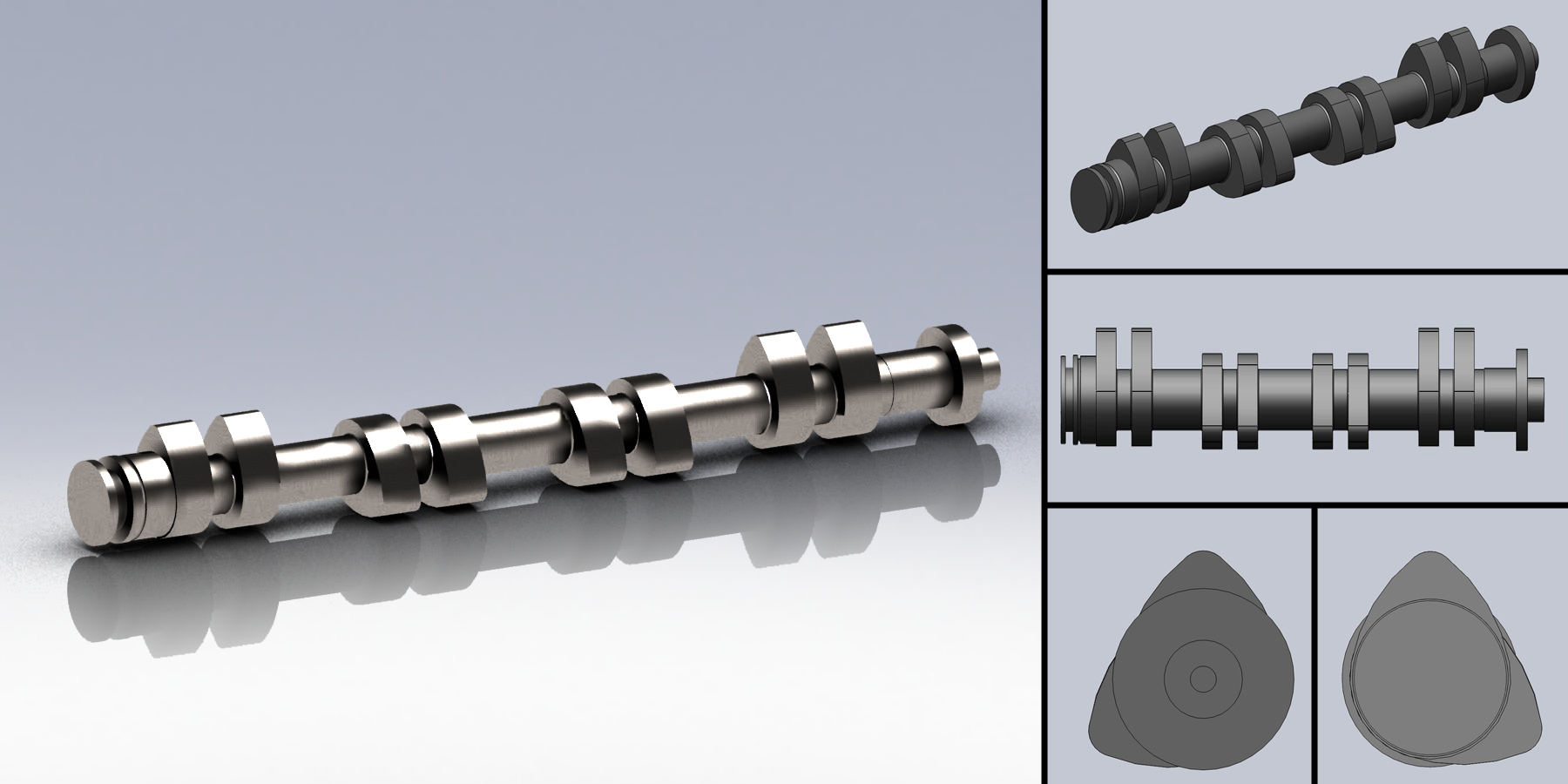 SolidWorks Camshaft by amine2588 on DeviantArt