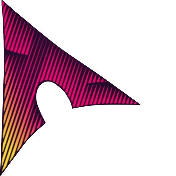 Arch Linux Mouse Cursor (Red and Yellow) by amazingarts2019 on DeviantArt