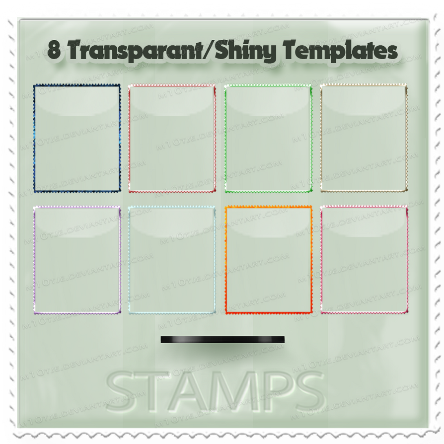 8 Transapant/Shiny Stamp Templates by M10tje on DeviantArt 8 Transapant/Shiny Stamp Templates by M10tje on DeviantArt