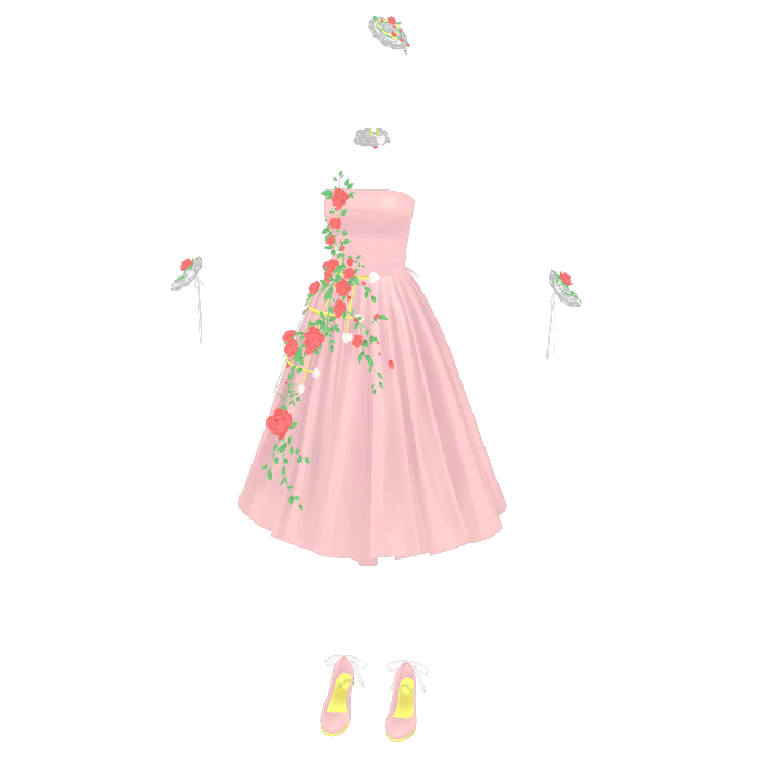 rose dress set DL by Rain-Break on DeviantArt