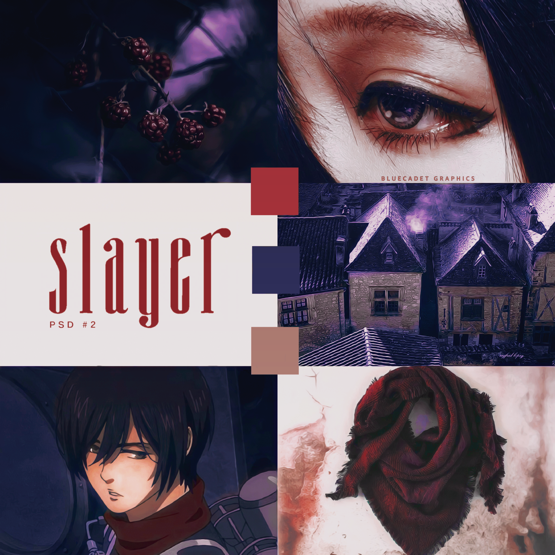 PSD #2: SLAYER by bluecadet1 on DeviantArt