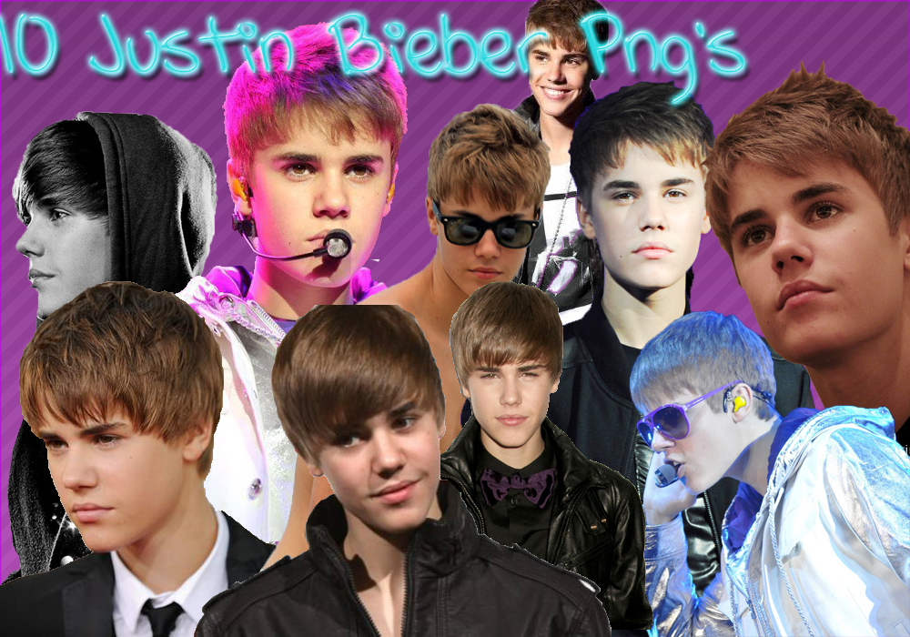 10 Justin Bieber Png's