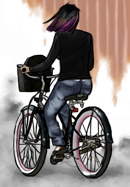 The Biker by lifewiz101 on DeviantArt