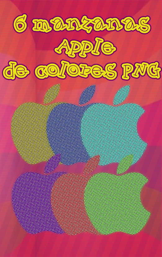 6 Manzanas apple PNG