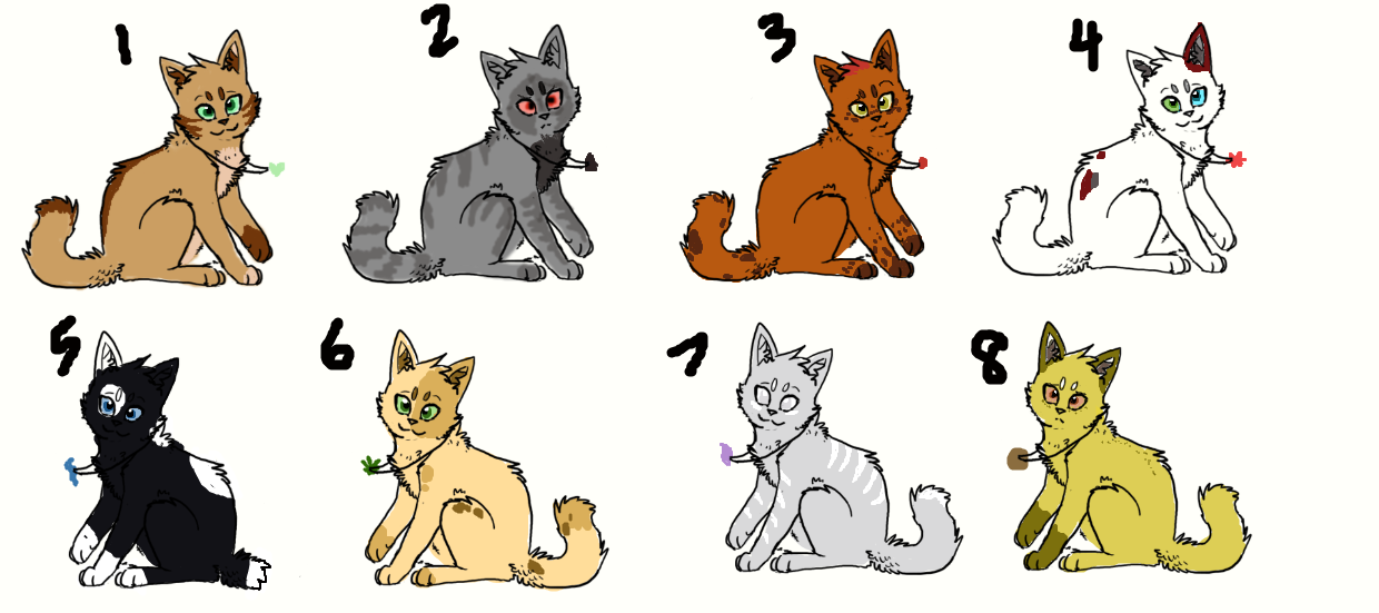 *CHEAP* Cat/Warrior Cat Adoptables Wave 2