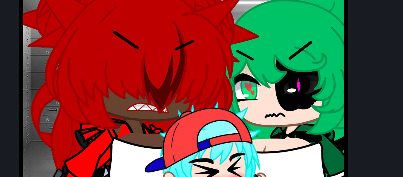Stuck between red and green by Rocky3705 on DeviantArt
