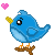 Free Twitter Bird Avatar by JupiterLily