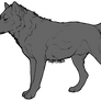 Free Wolf Lineart