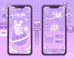 Phone theme Bunny Moon