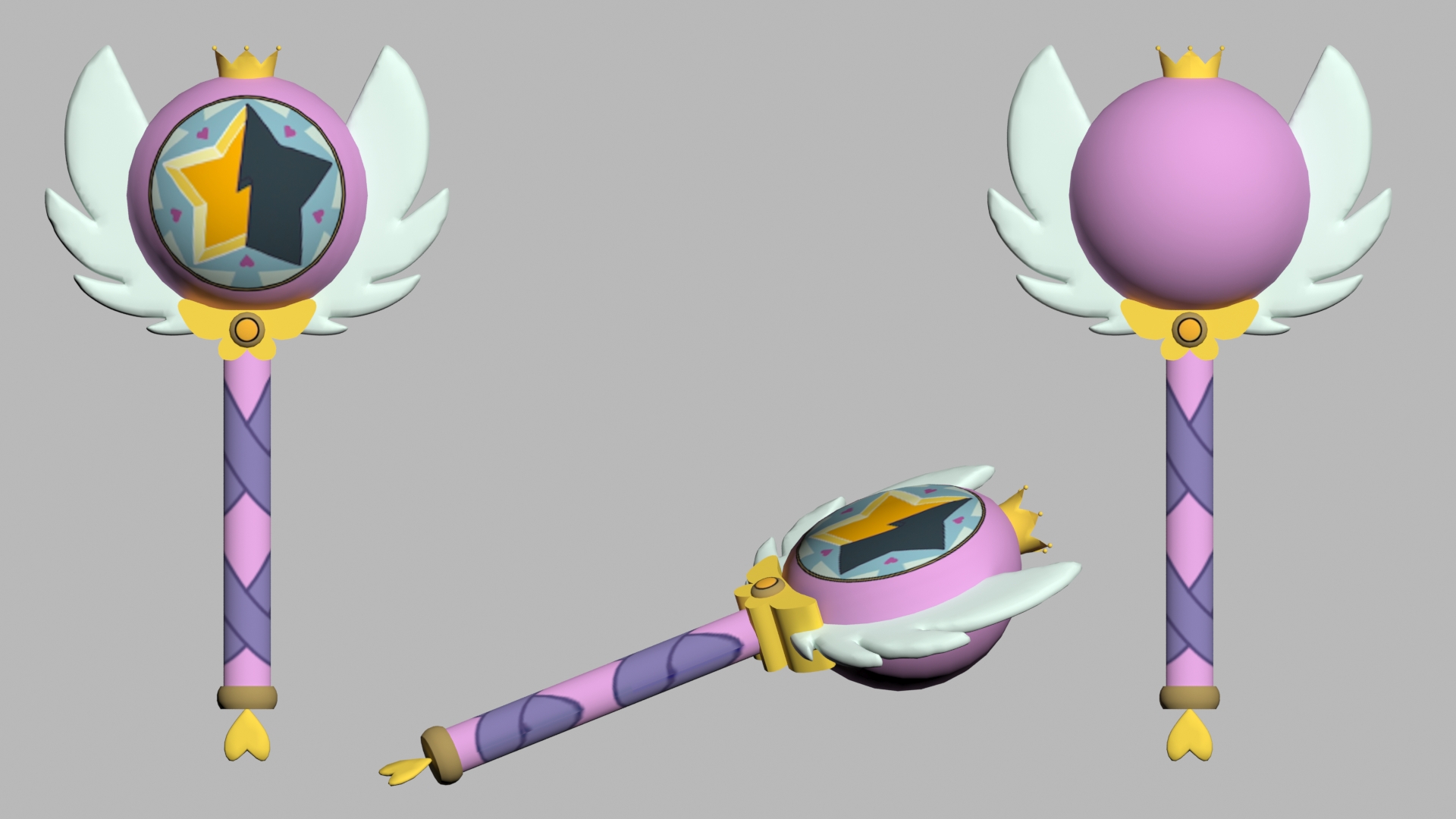 [OBJ/MAX] Star Butterfly/Royal Magic Wand Season 2