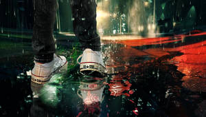 Spring rain wallpaper by t1na Spring rain wallpaper by t1na