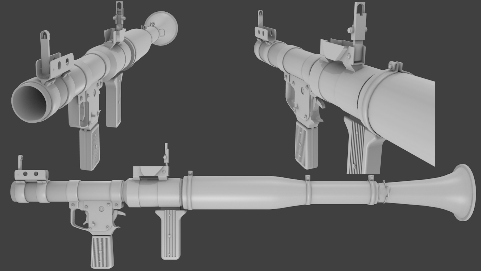 RPG-7 model