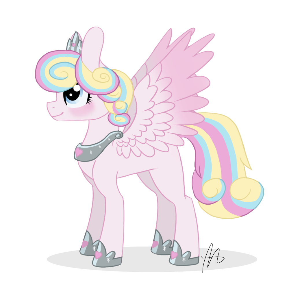 Flurry Heart redesign by Inspiration1413 on DeviantArt