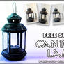 FREE STOCK, Candle Lamp