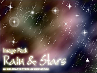 FREE IMAGE PACK, Rain and Star