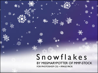 FREE BRUSHES, Snowflakes IMGPK