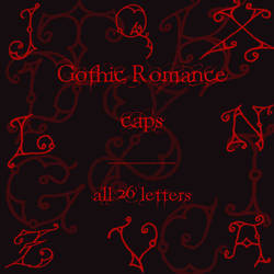 Gothic Romance caps