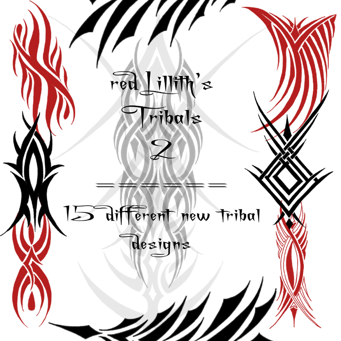 RedLillith's Tribals 2 by rL-Brushes