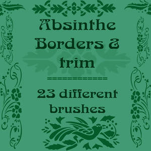 Absinthe Borders and trim