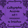 Calligriphic Accents 3