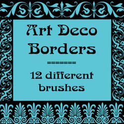 Art Deco borders