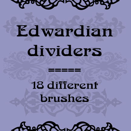 Edwardian dividers