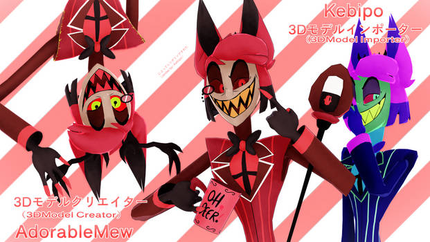 Alastor (AdorableMew!) (MMD Port!)