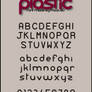 Plastic font