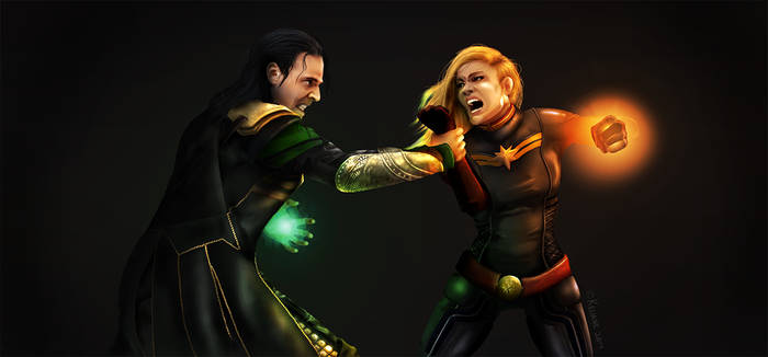 Loki vs Ms. Marvel