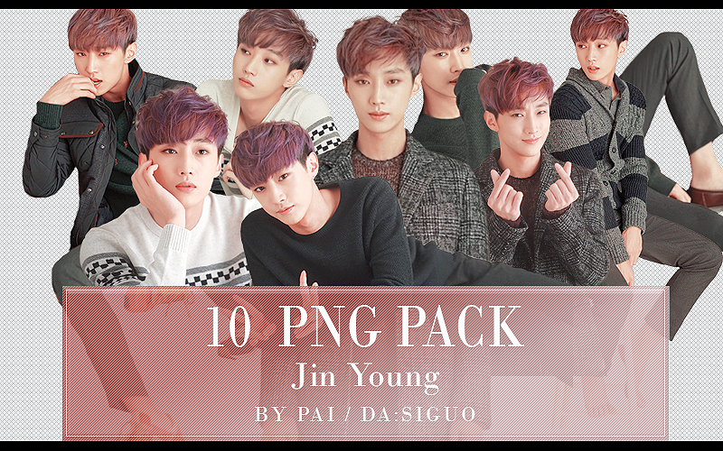 B1A4 Jin Young PNG PACK #10 by Pai