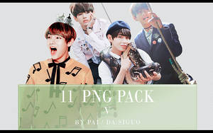 BTS V PNG PACK #11 by Pai