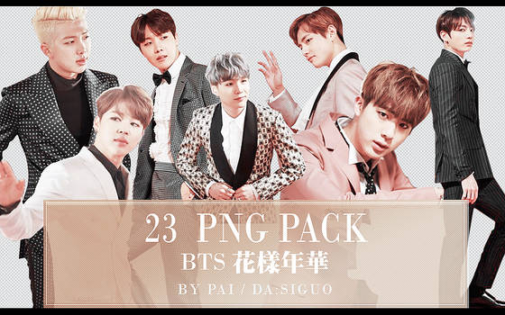 BTS PNG PACK #23 by Pai