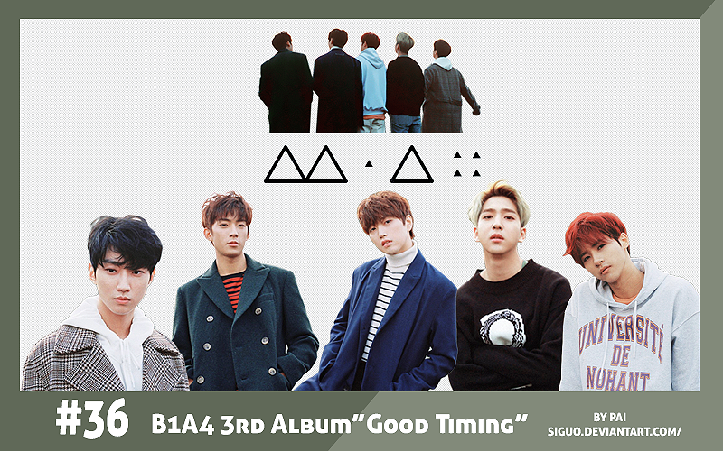 #36 B1A4 [3rdAlbum] RENDER PACK by Bai