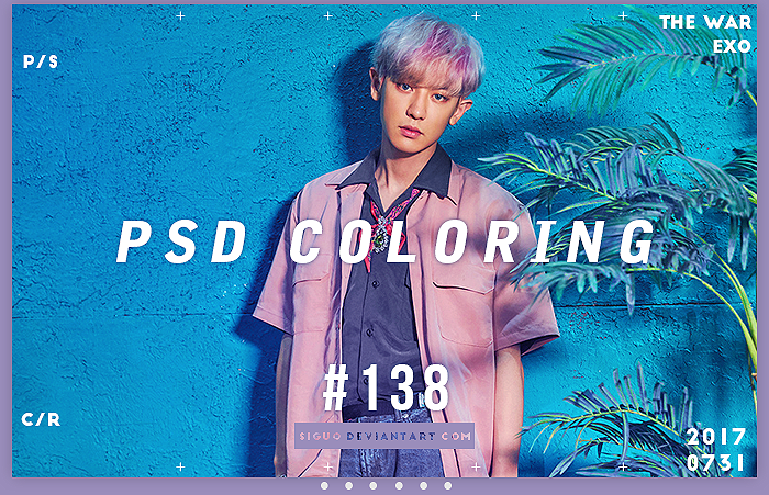 PSD Coloring #138 by Bai