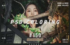PSD Coloring #150 by Bai