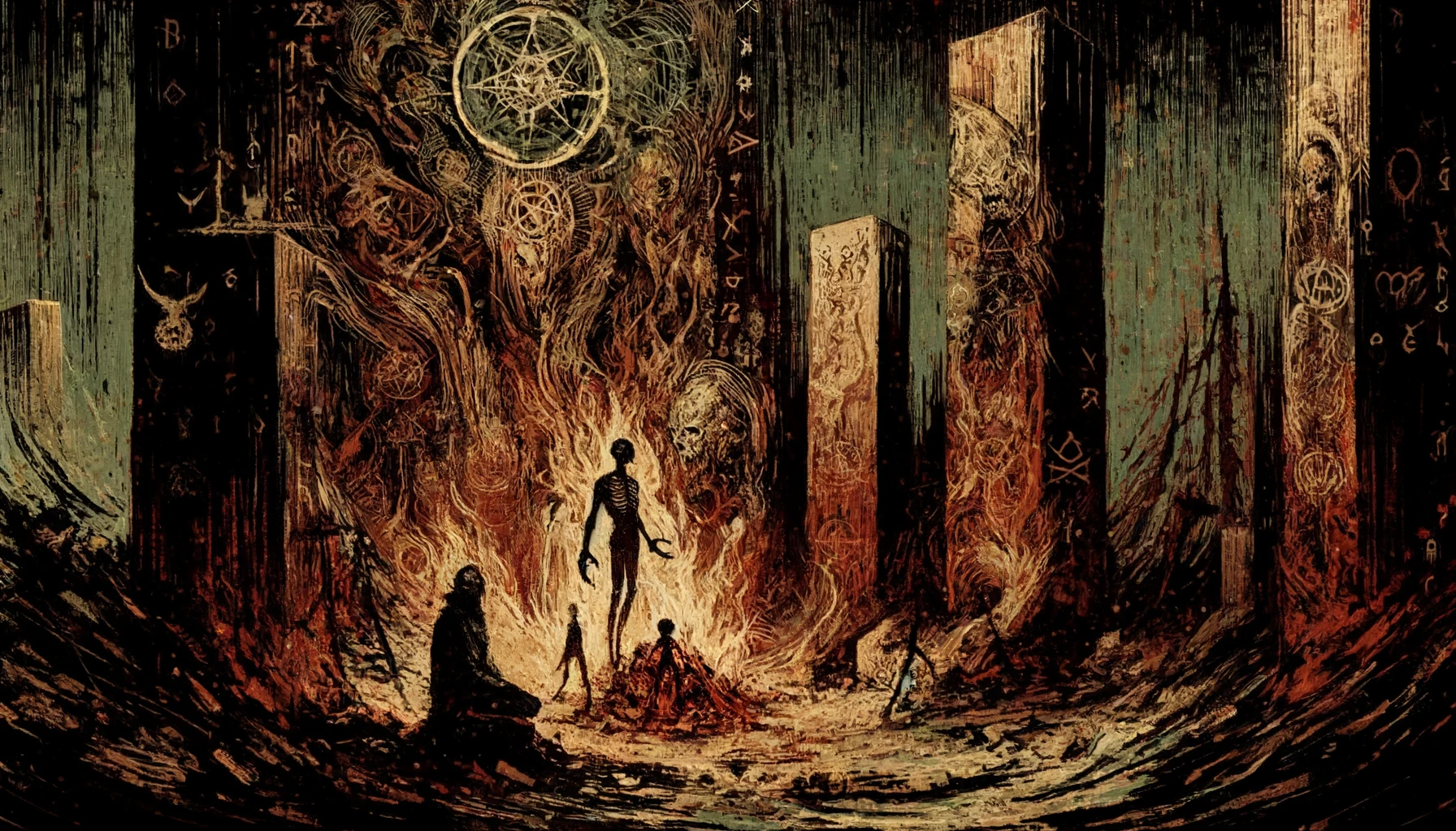 Veil of Shadows Over the Scorched Earth by karmichorror on DeviantArt